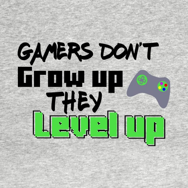 Gamers Don't Grow Up... by scullinc